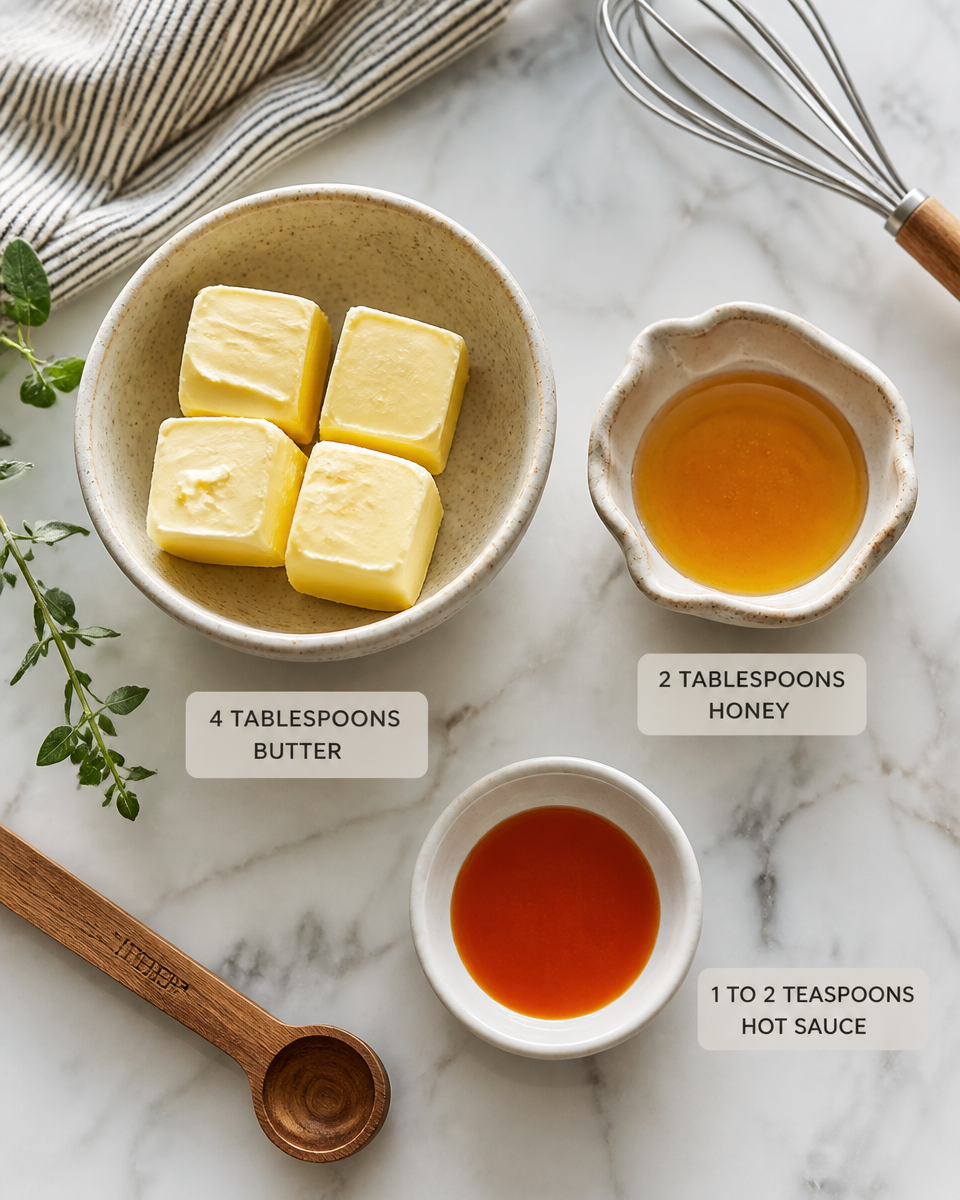 Easy Hot Honey Butter — 3 Ingredient Spread