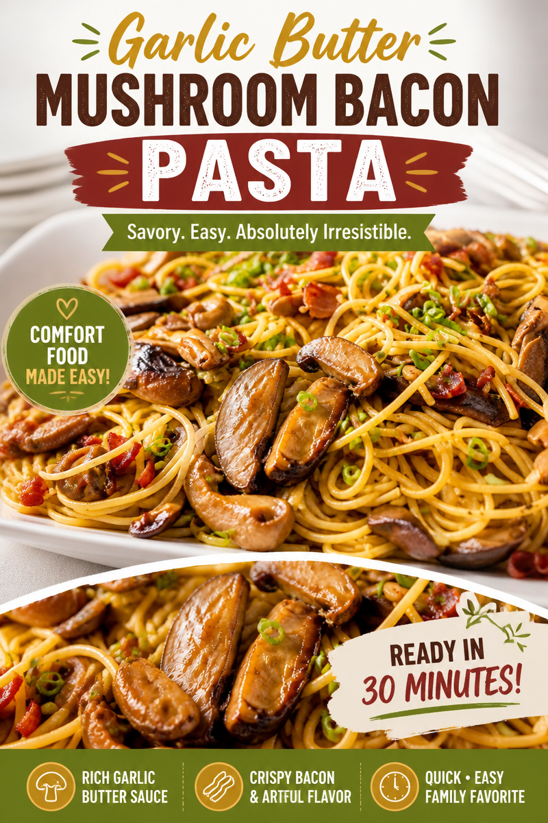Super Savory Mushroom Pasta