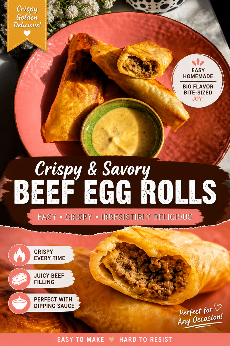 Smash Burger Spring Rolls