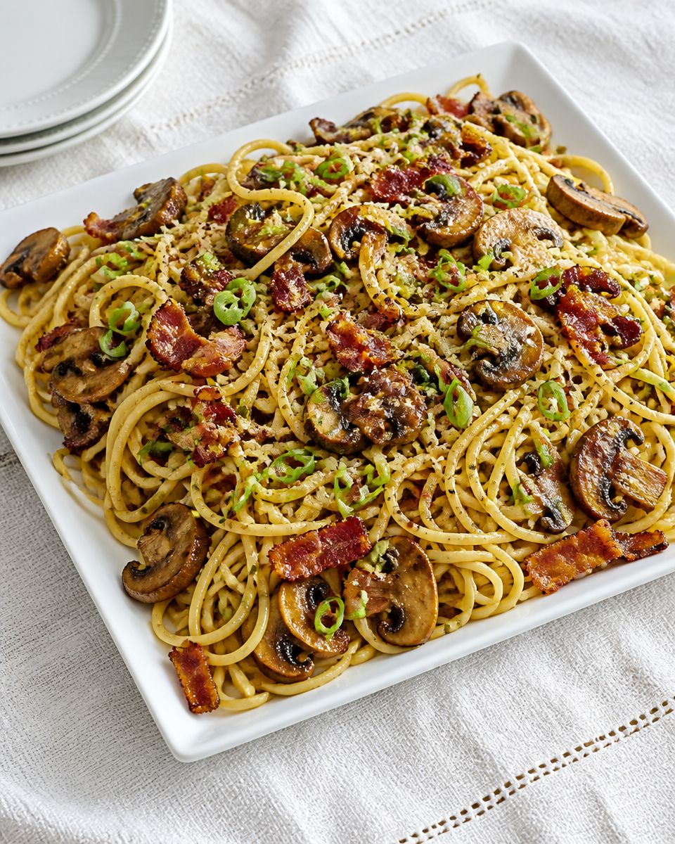 Super Savory Mushroom Pasta