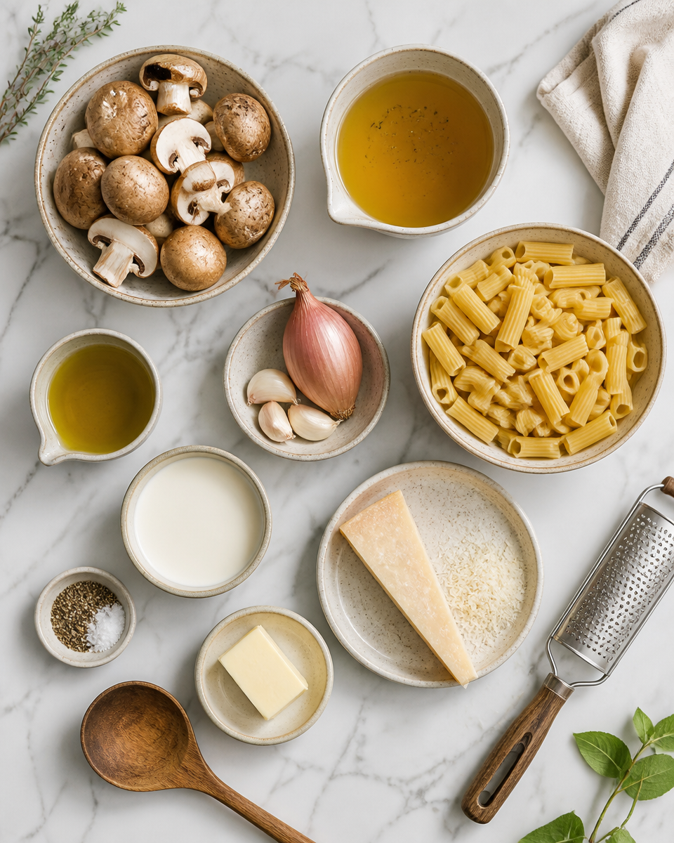 Super Savory Mushroom Pasta
