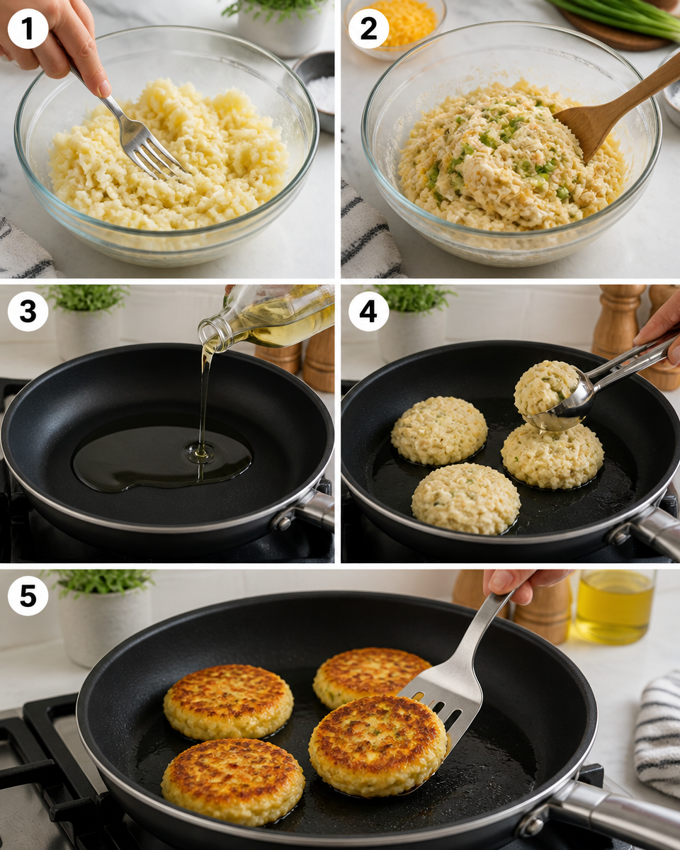 Day-After Mashed Potato Pancakes