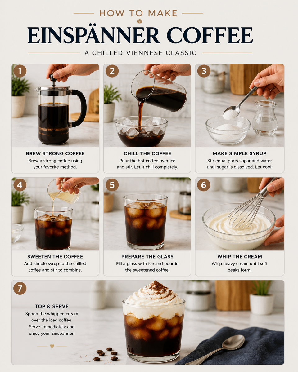Chilled Einspänner Coffee