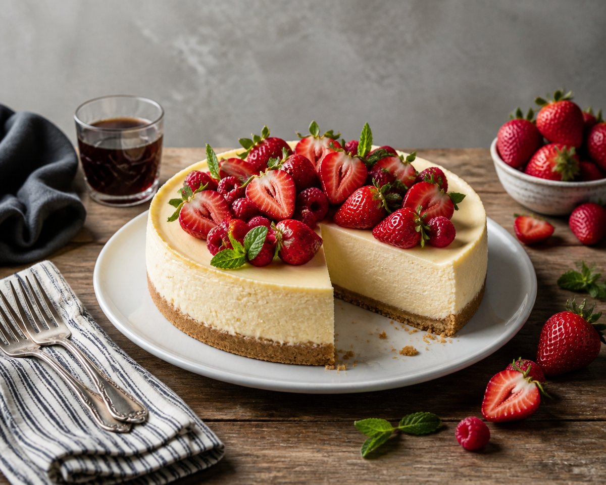 Schneller Air Fryer Cheesecake – Einfach und Köstlich!