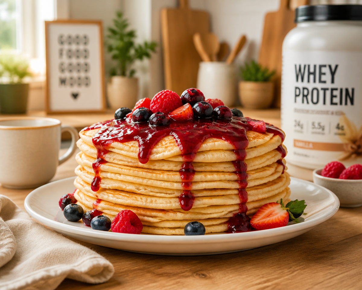 Zimtschnecken Protein Crepes aus dem Airfryer