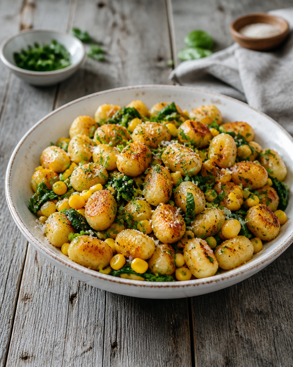 Easy Crispy Gnocchi Skillet — Brown Butter Sage