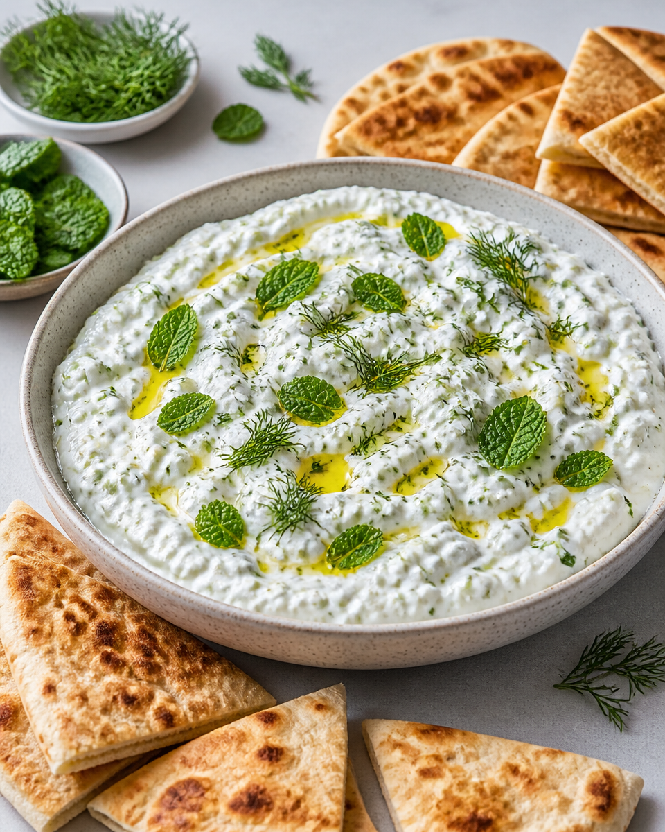 Easy Cottage Cheese Tzatziki — High Protein Greek