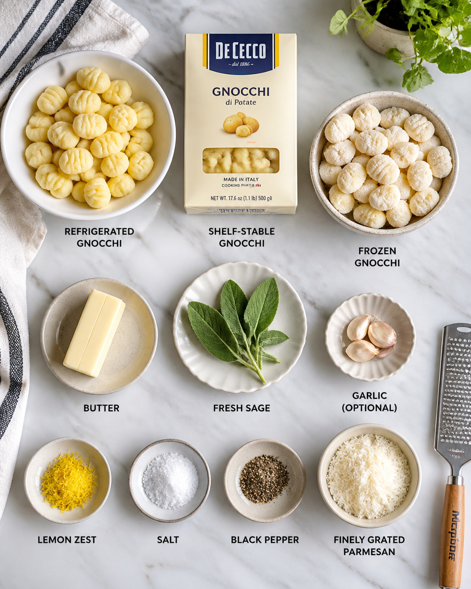 Easy Crispy Gnocchi Skillet — Brown Butter Sage