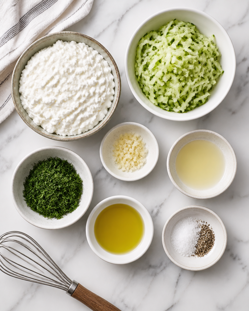 Easy Cottage Cheese Tzatziki — High Protein Greek