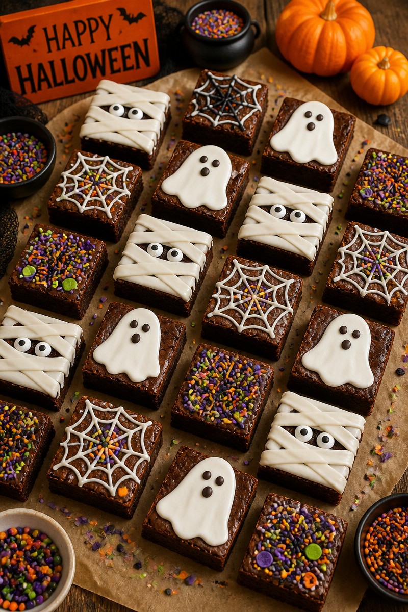 Halloween Brownies Recipe: Easy, Spooky & Delicious