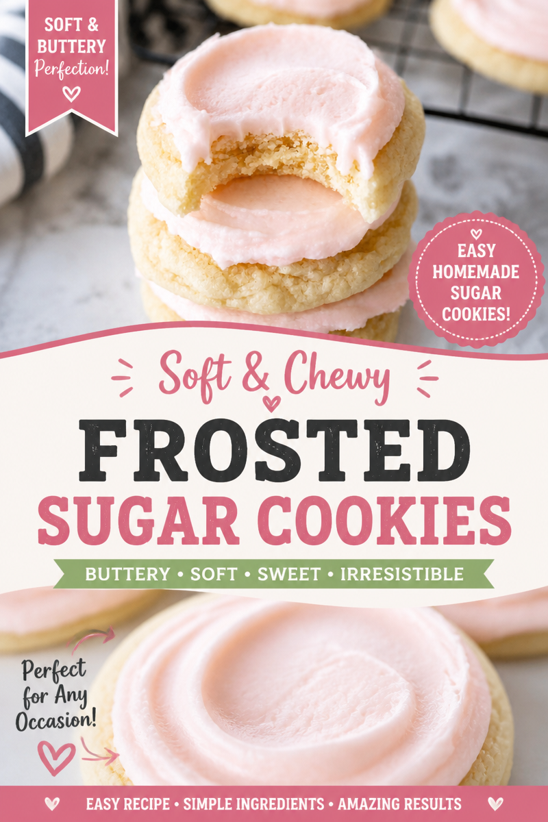 Copycat Crumbl Sugar Cookie (Pink Frosting)