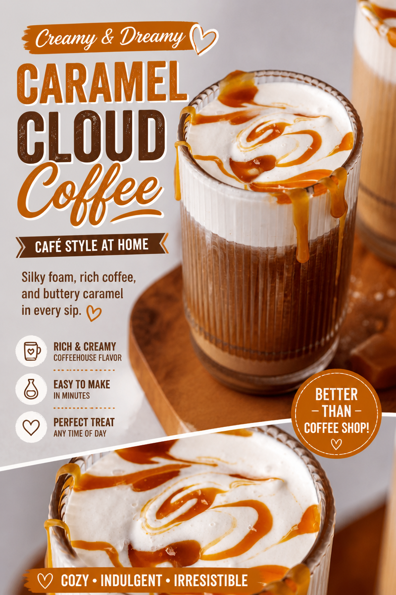 Caramel Cold Foam Iced Coffee
