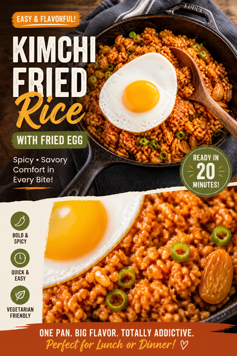Korean Kimchi Fried Rice