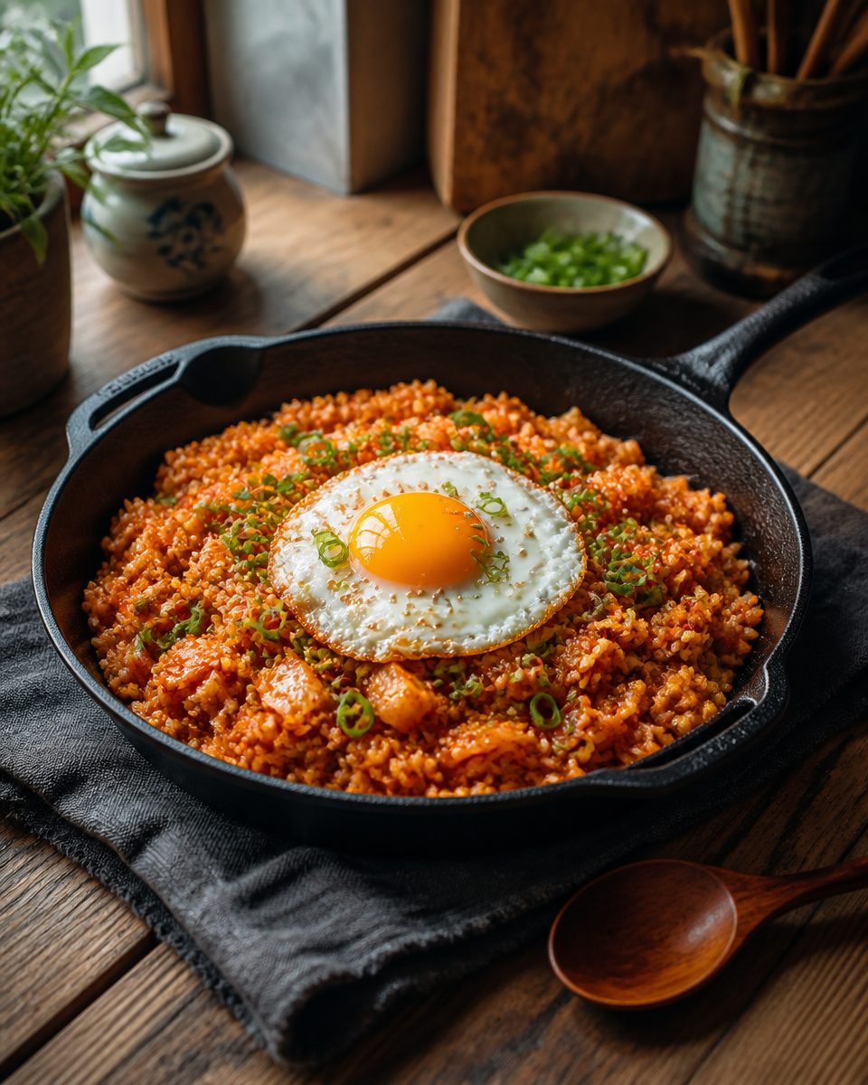 Korean Kimchi Fried Rice