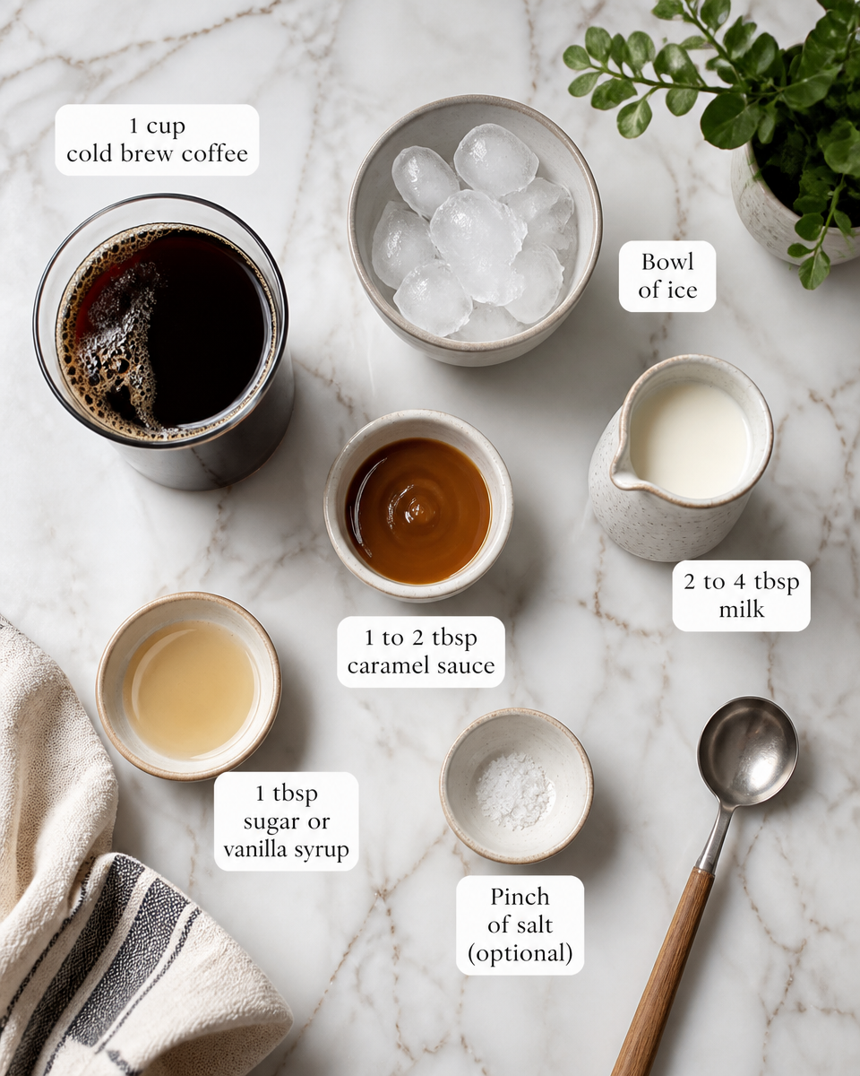 Caramel Cold Foam Iced Coffee