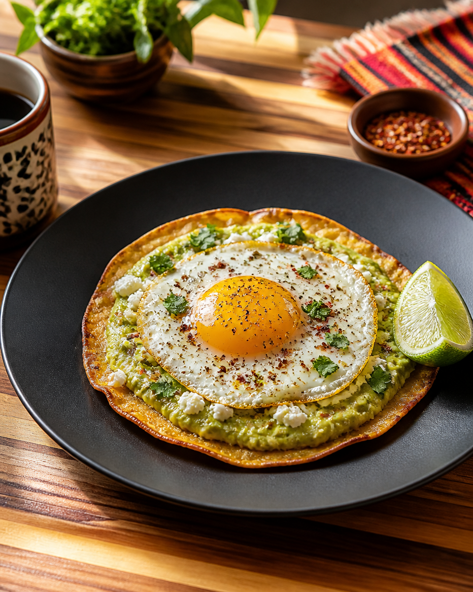 Easy Crispy Feta Eggs — Mediterranean Breakfast