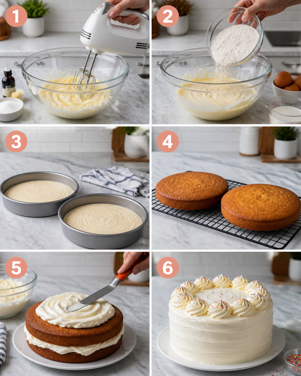 Easy Pink Lemonade Cake — Summer Layer Dessert