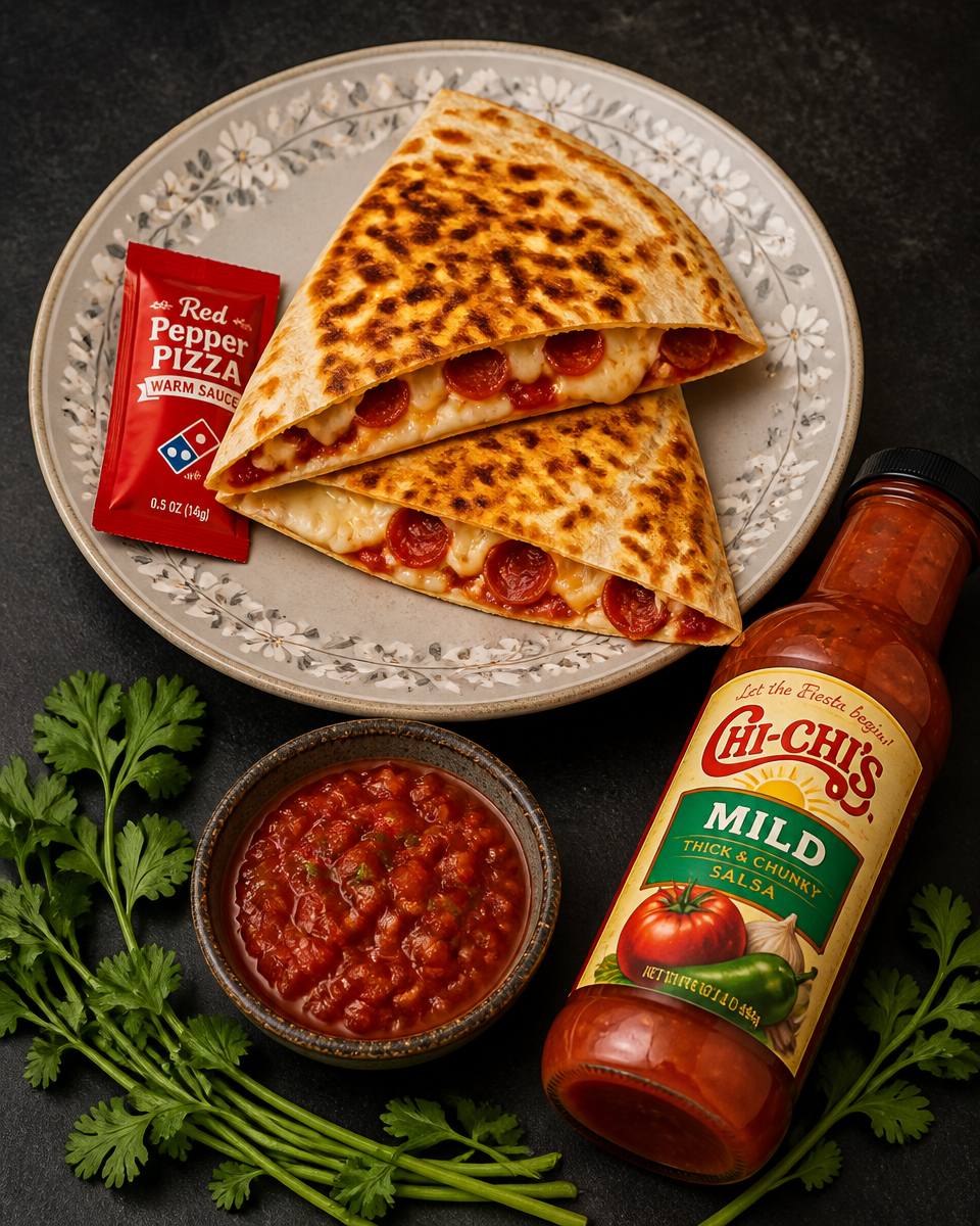 Easy Tortilla Pizza Wrap — Viral TikTok Lunch