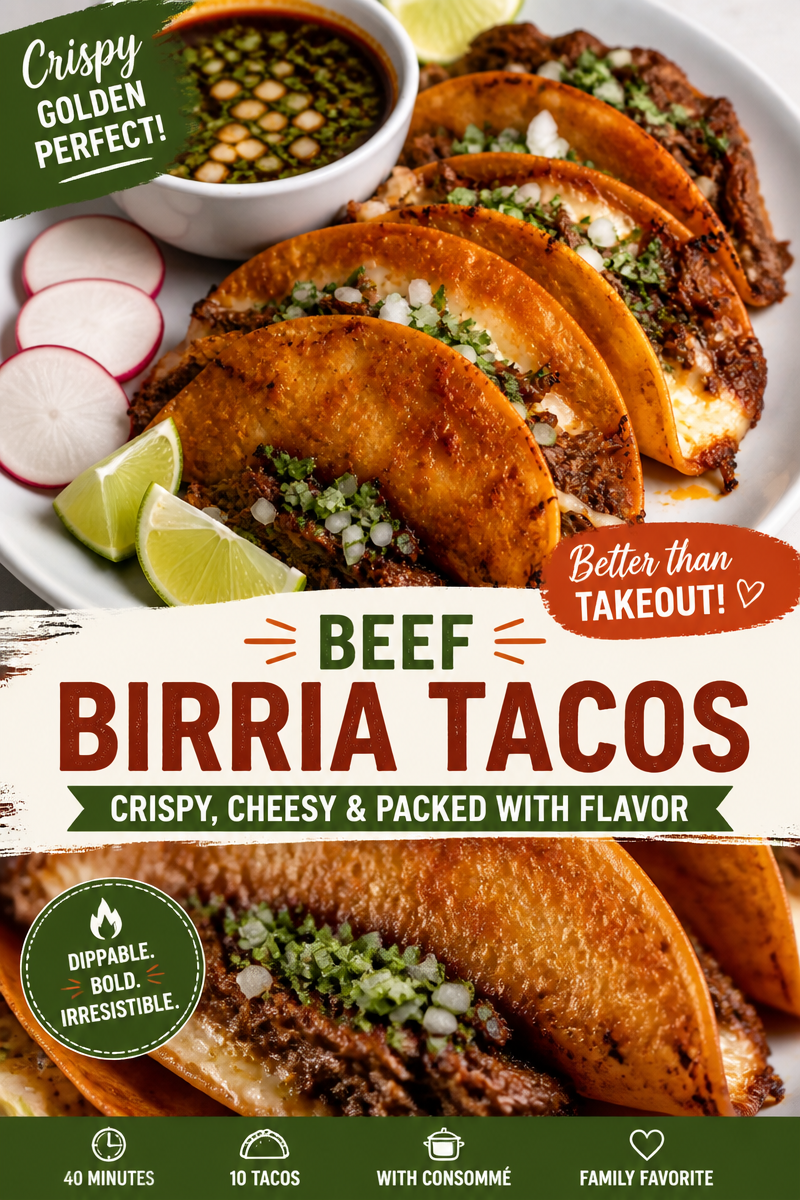 Easy Birria Grilled Cheese — Crispy Cheesy Dipping