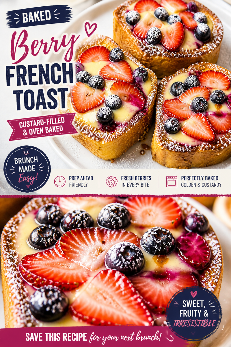 Easy Custard Toast — Viral Baked Egg Breakfast