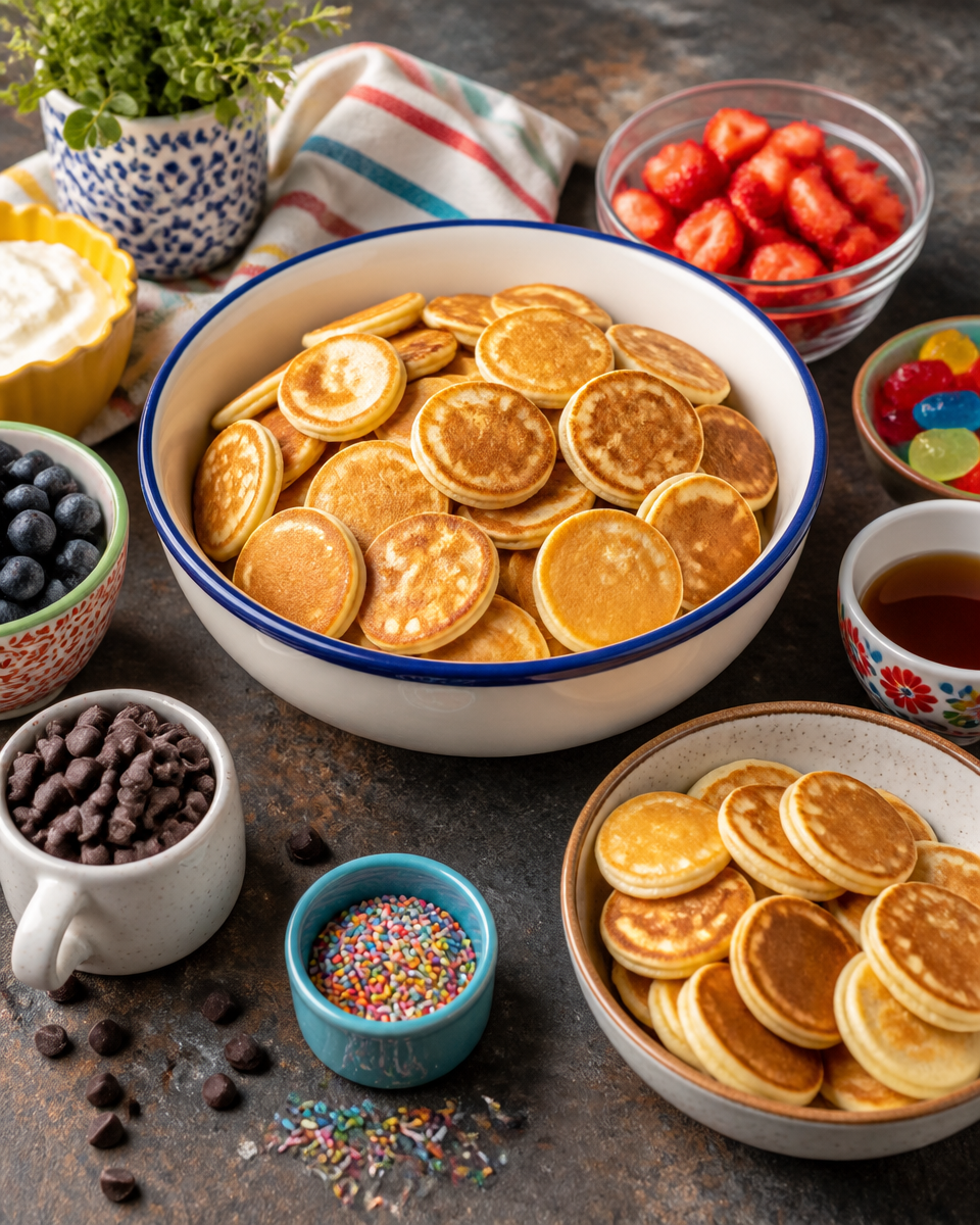 Easy Pancake Cereal — Mini Fluffy TikTok Breakfast