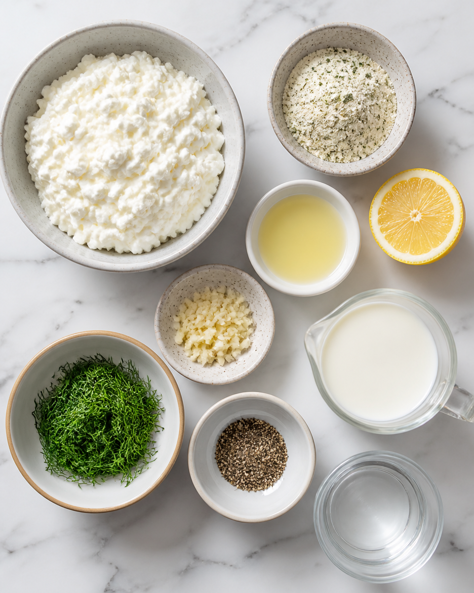 Easy Cottage Cheese Ranch Dip — Protein Packed