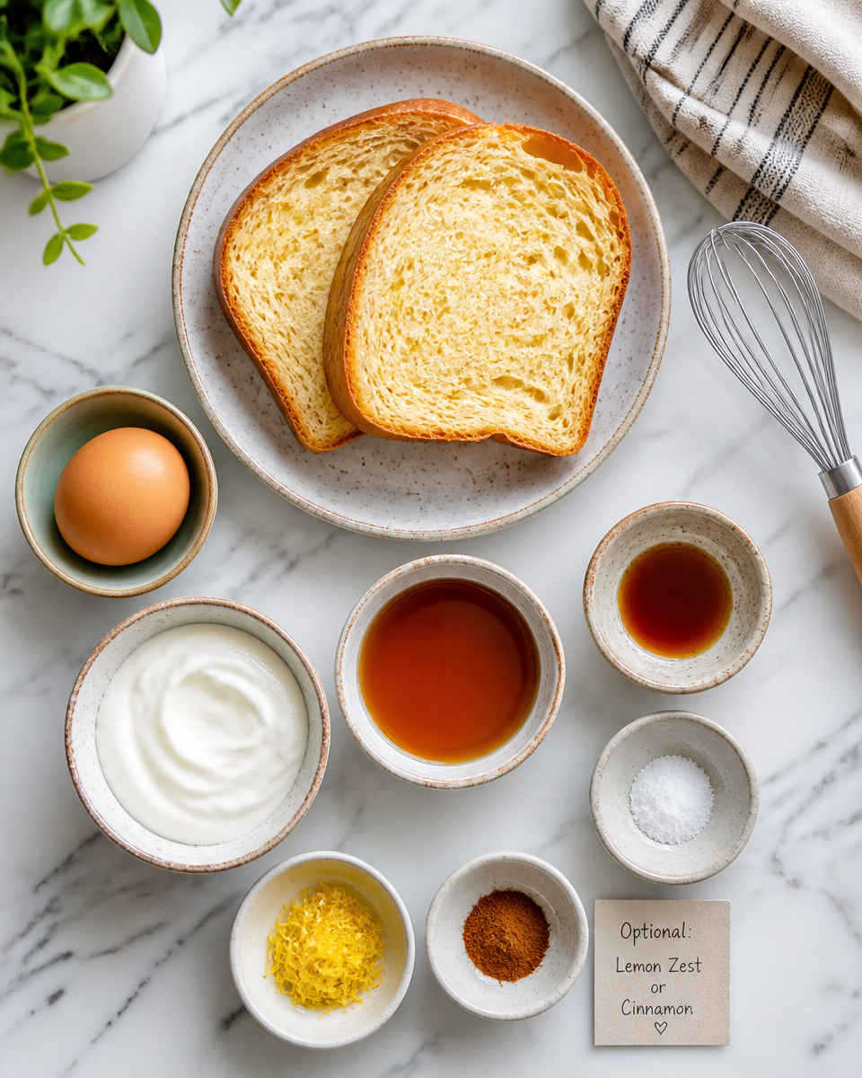 Easy Custard Toast — Viral Baked Egg Breakfast