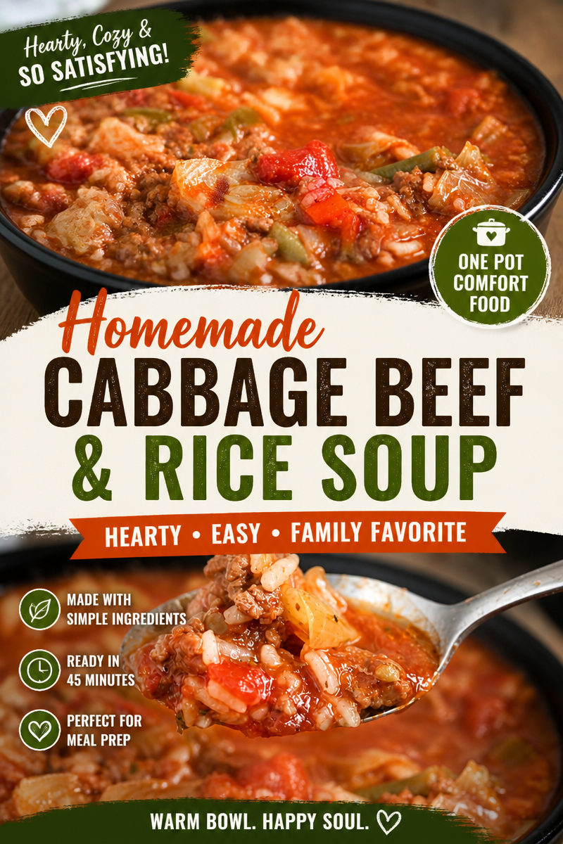 Slow Cooker Cabbage Roll Soup
