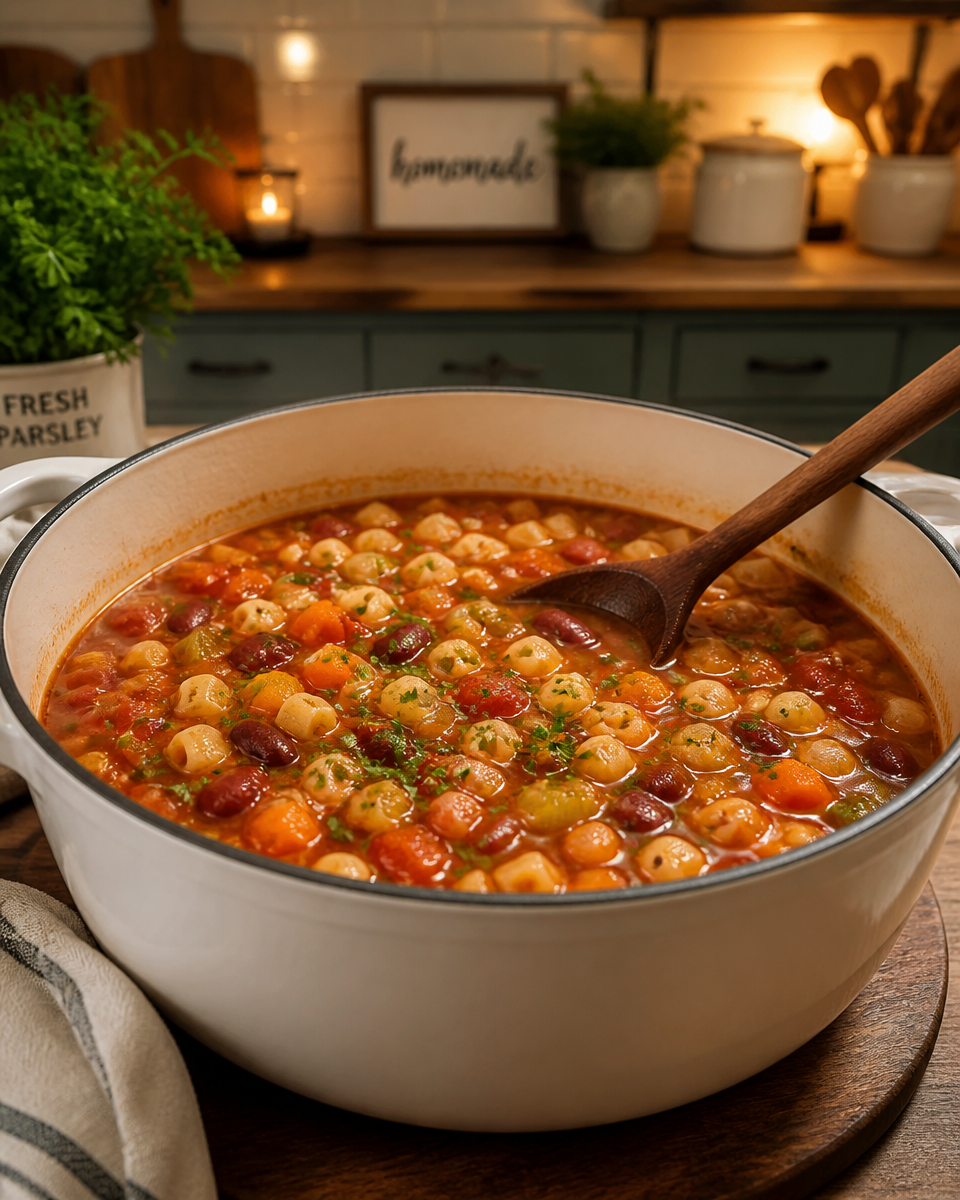 Ditalini Pasta Soup