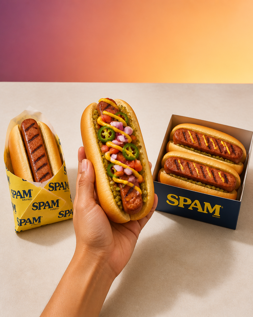 Spam Dogs (Grilled Spam Hot Dogs)