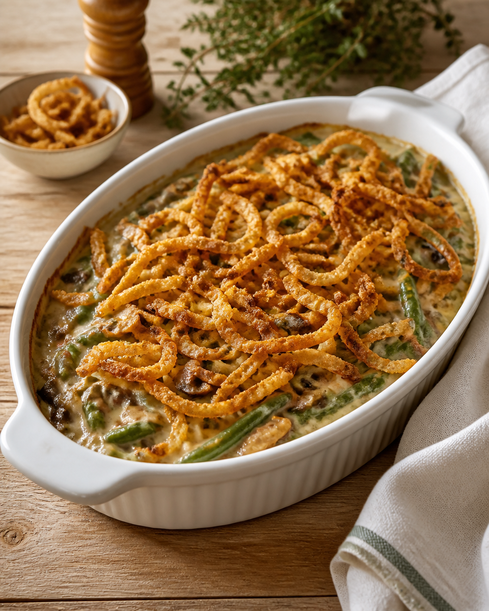 Green Bean Casserole From Scratch