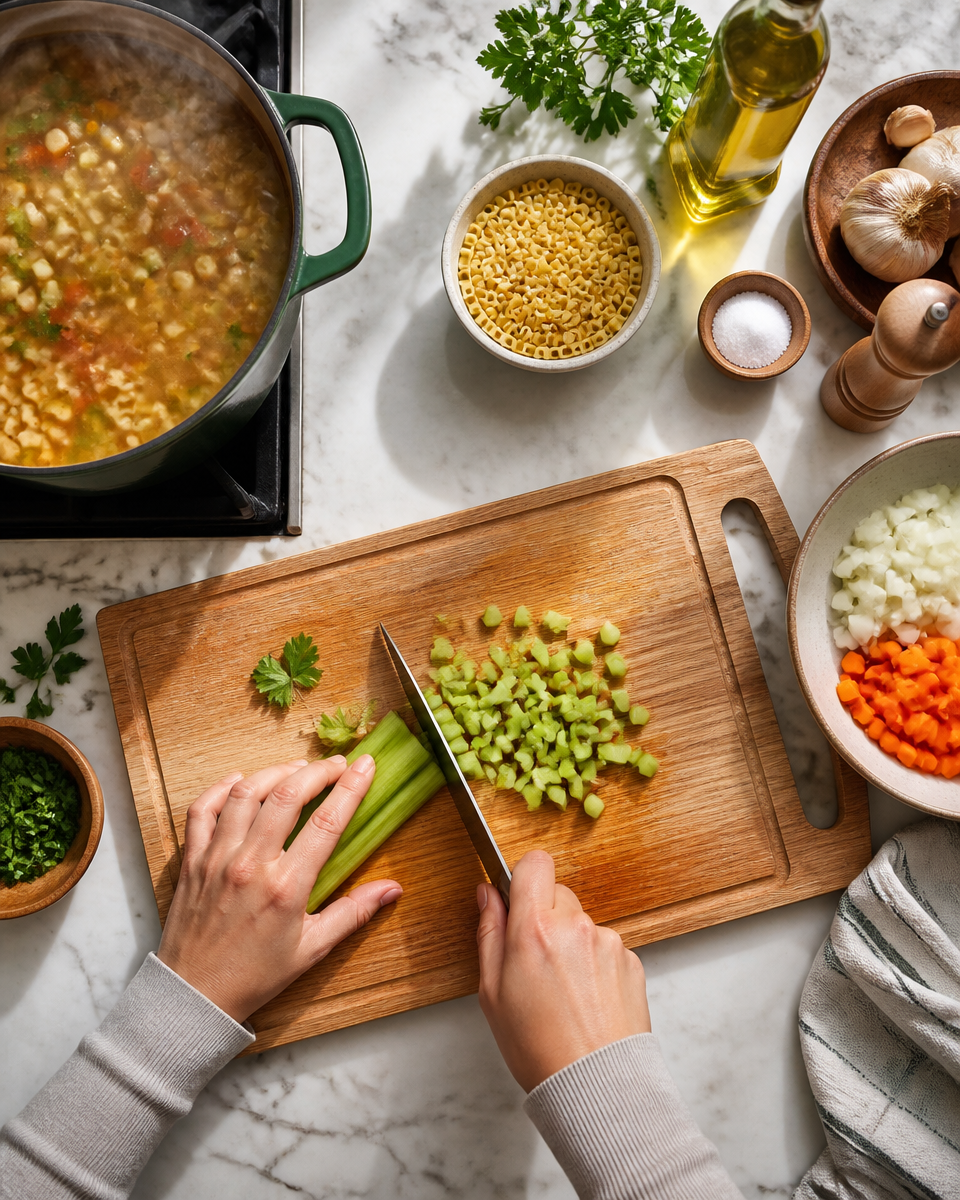 Ditalini Pasta Soup