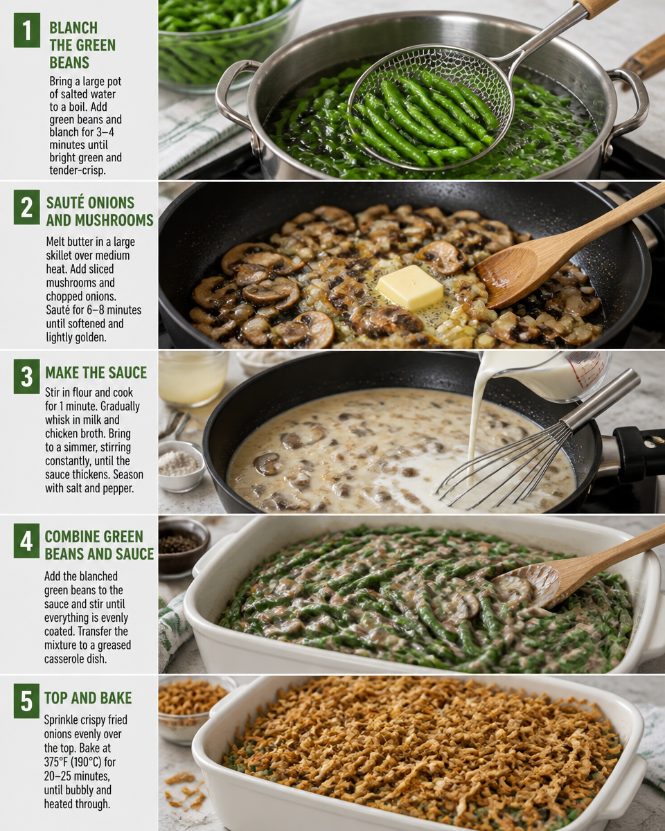 Green Bean Casserole From Scratch