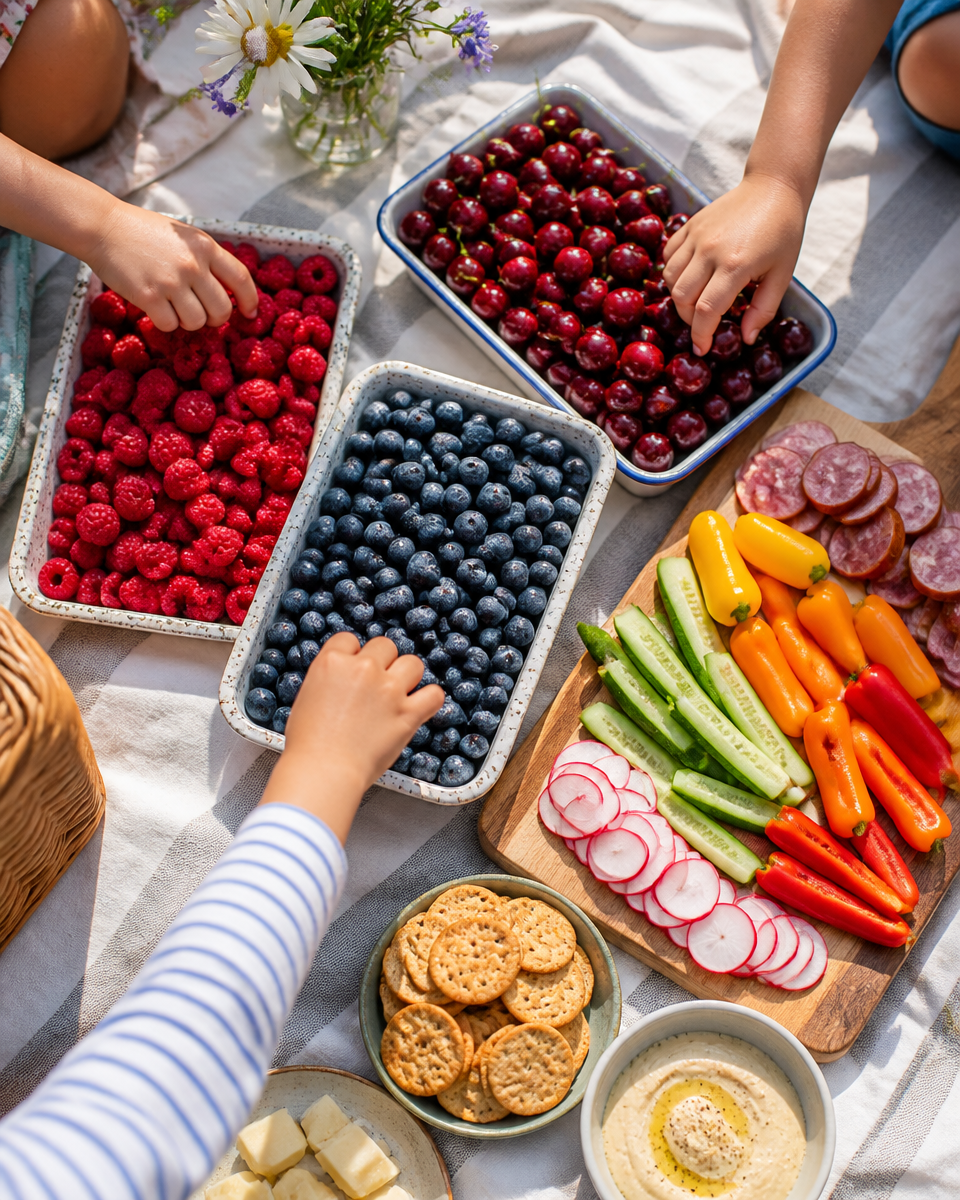 Easy No-Fork Picnic Snacks