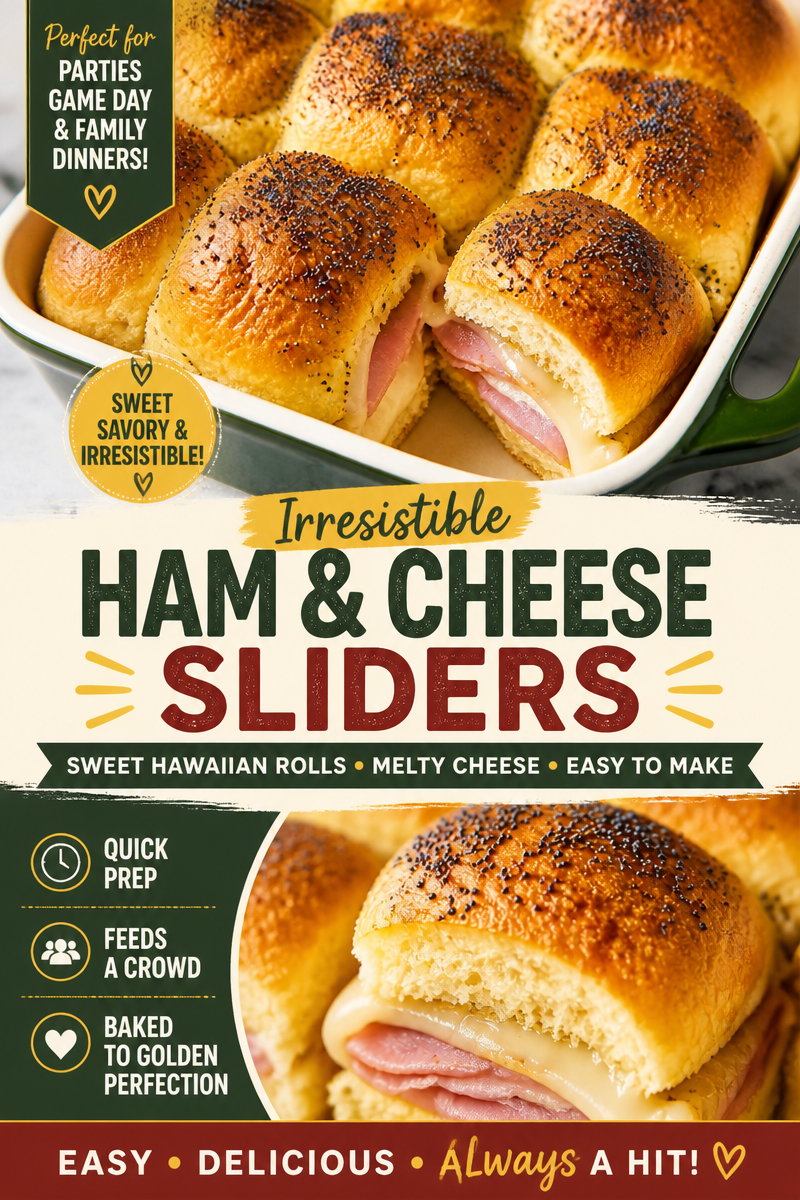 Easy Hawaiian Roll Sliders — Party Appetizer