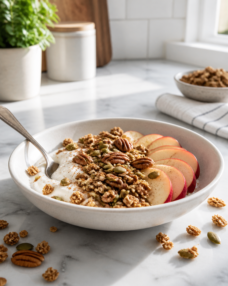 Easy Pumpkin Spice Granola — Fall Breakfast Clusters