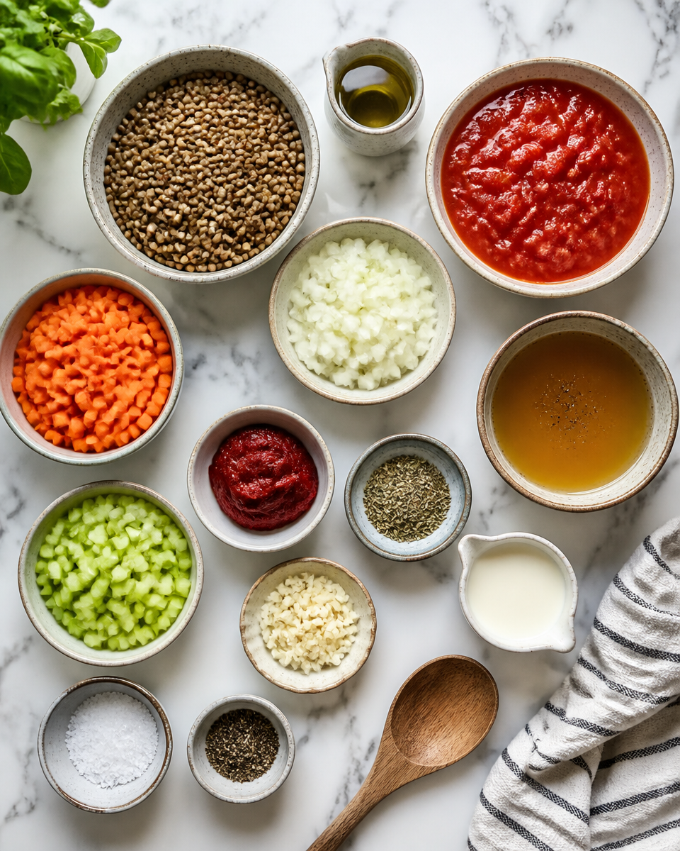 Easy Lentil Bolognese — High Fiber Pasta Sauce