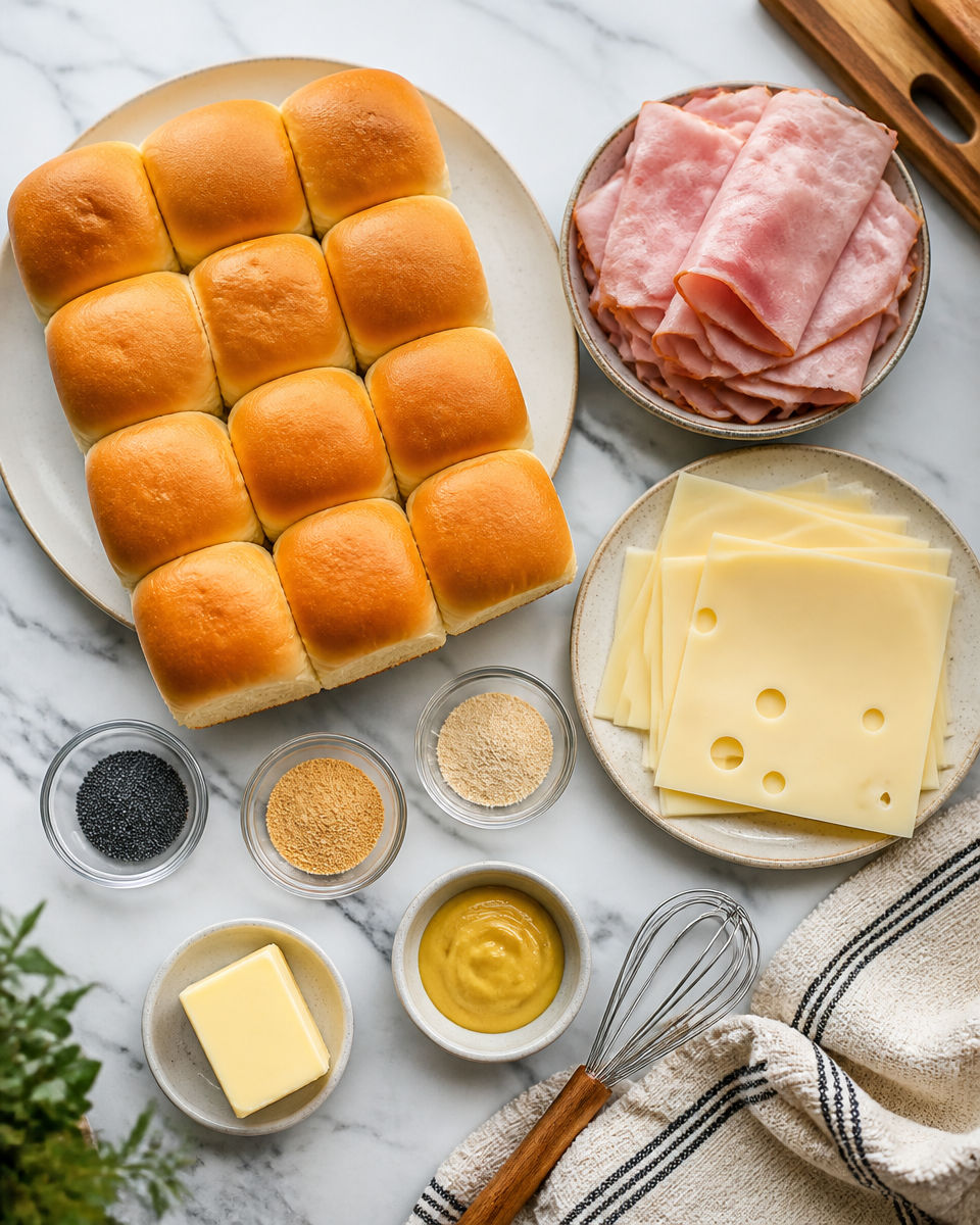 Easy Hawaiian Roll Sliders — Party Appetizer