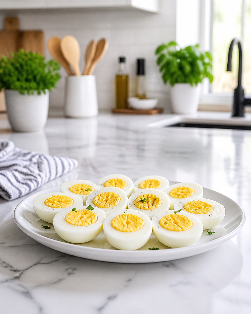 Air Fryer Hard Boiled Eggs (No Water!)