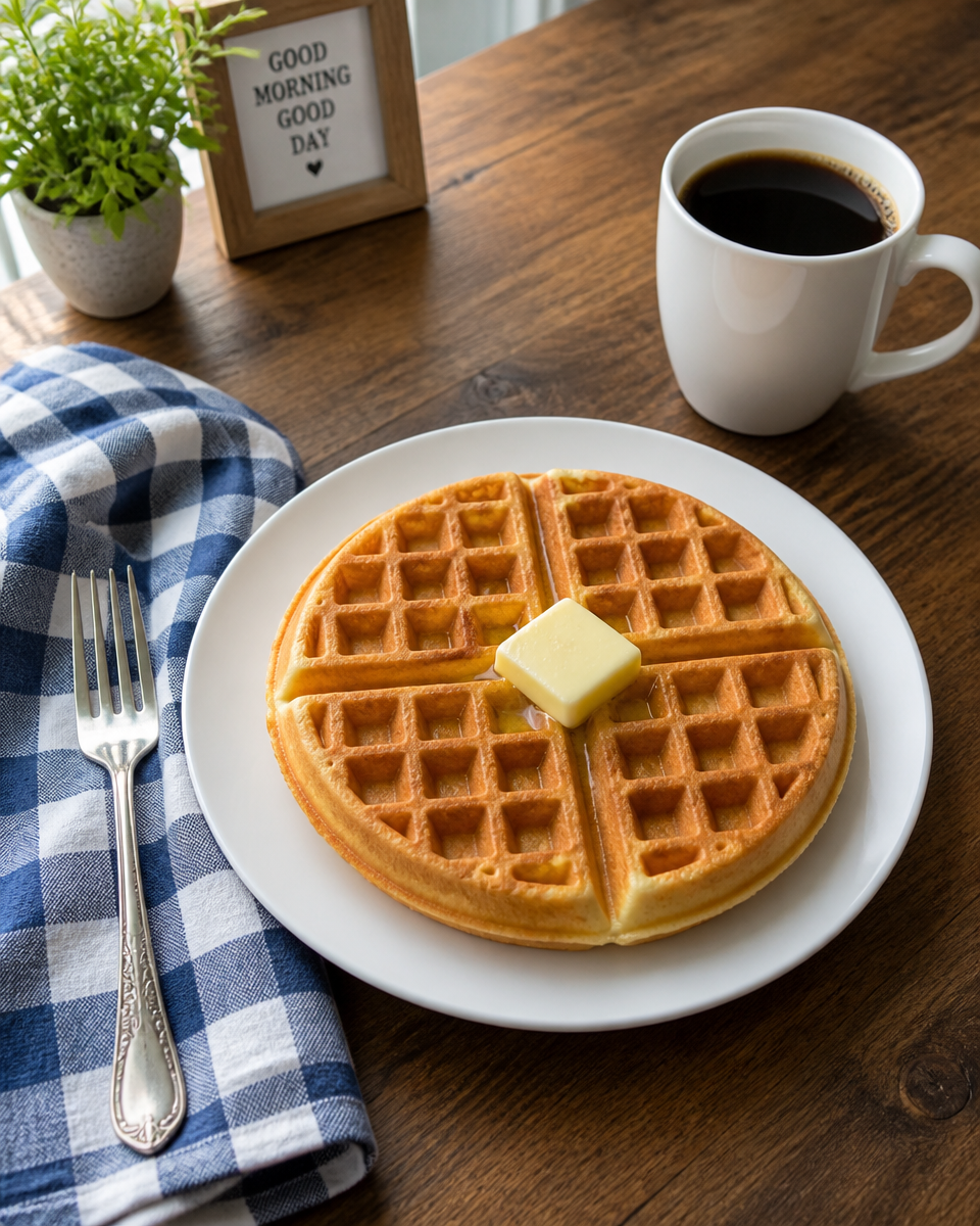 Waffle Maker Cornbread