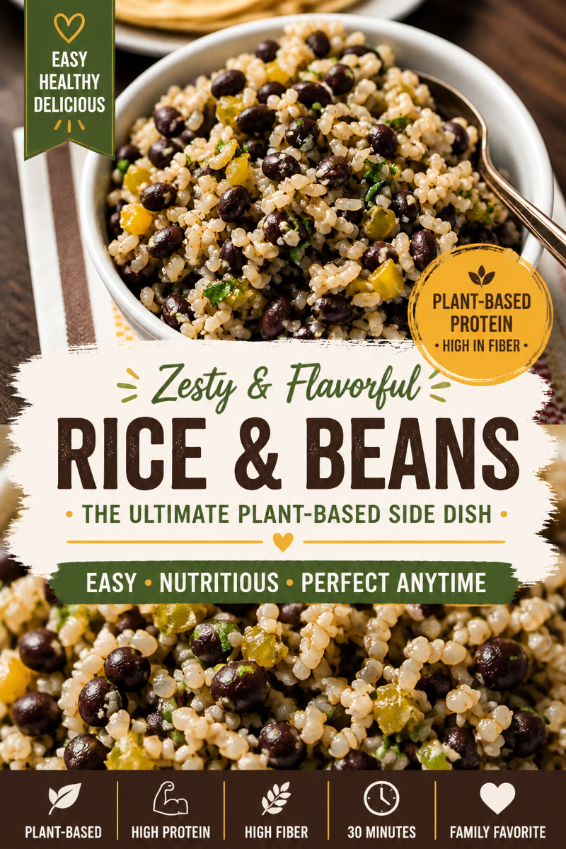 Easy Rice and Beans Bowl — Protein Budget Meal
