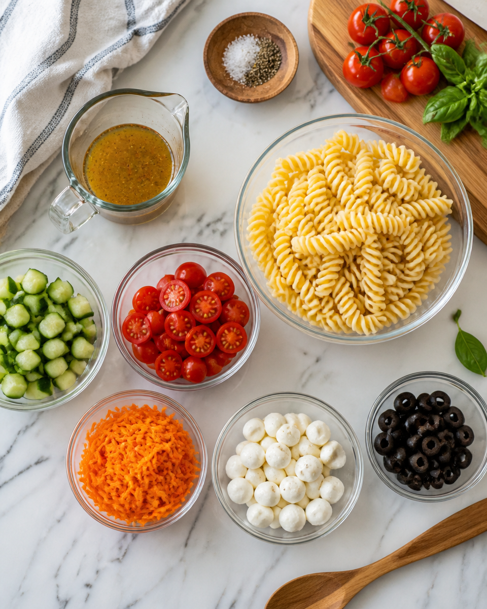 Easy Lunchbox Pasta Salad — Make Ahead Kids
