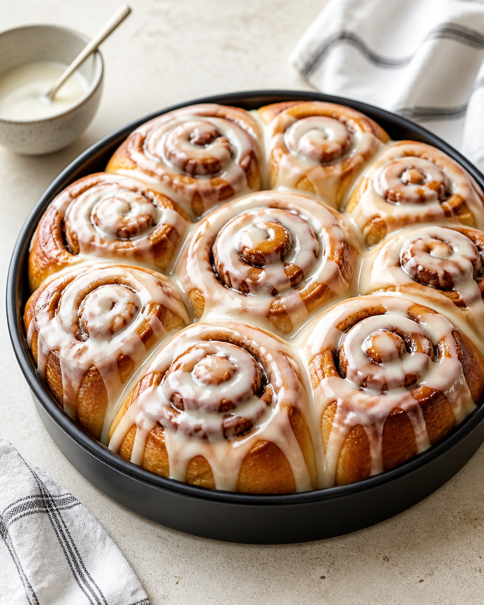 Air Fryer Cinnamon Rolls from Scratch