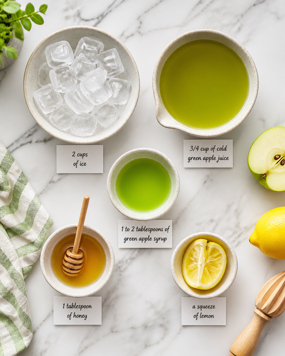 Green Apple Candy Slushie