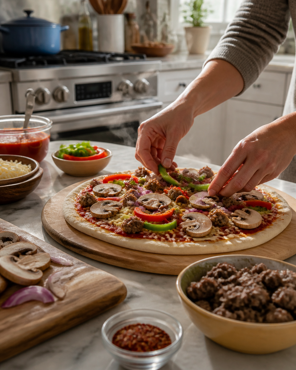 Air Fryer Frozen Pizza (Perfect Every Time)
