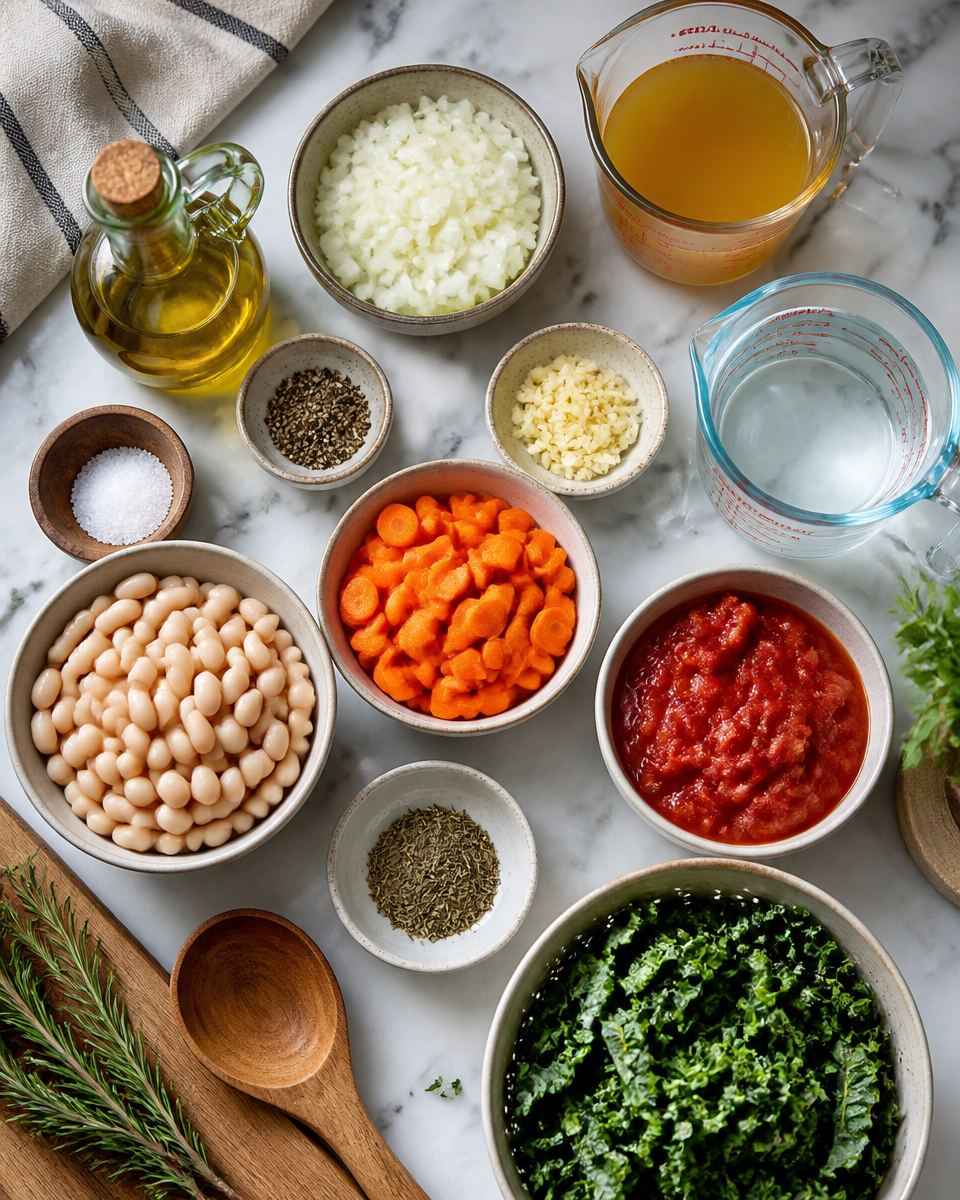 Easy Tuscan White Bean Soup — Budget Comfort