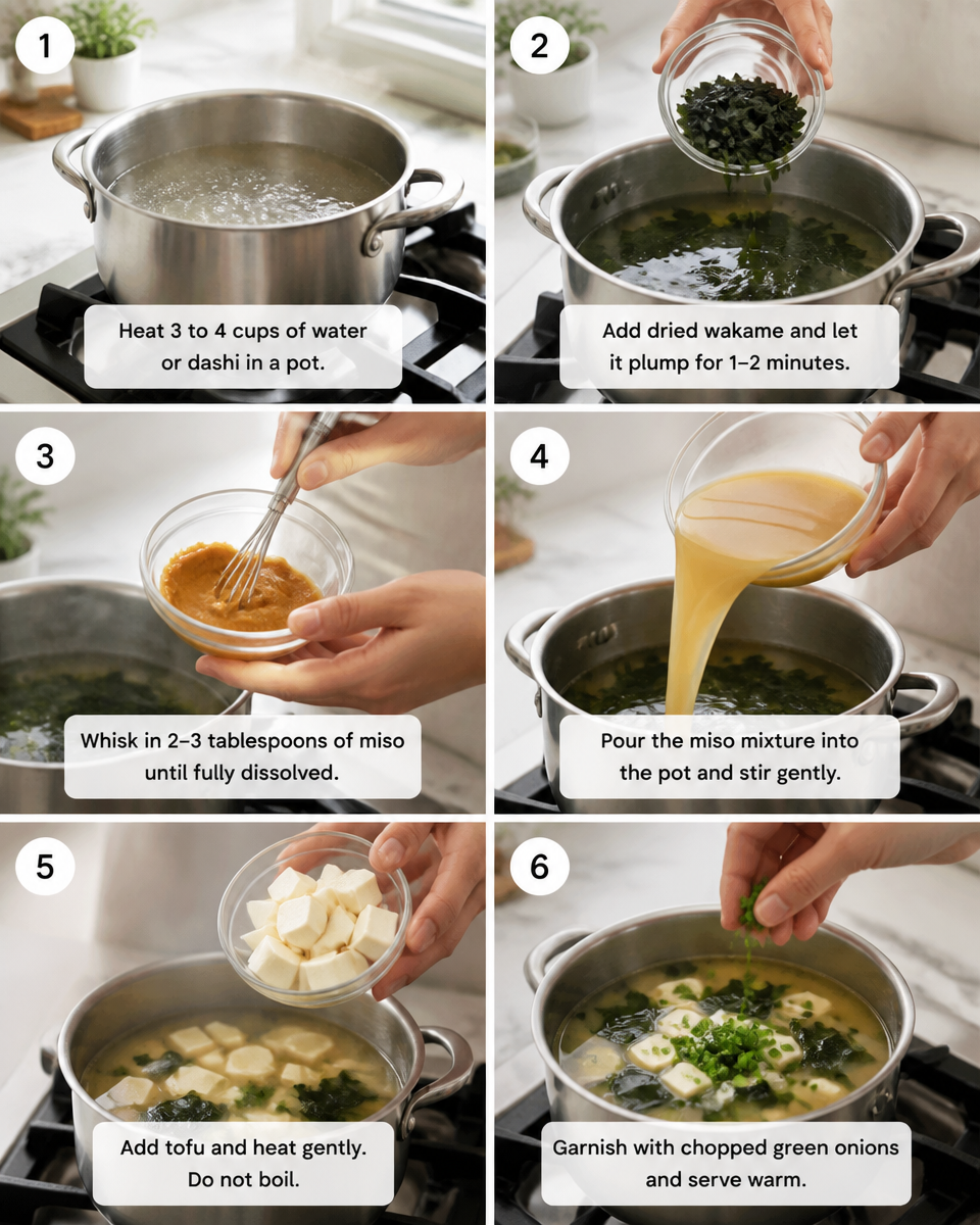Easy Miso Soup — Japanese Simple Comfort
