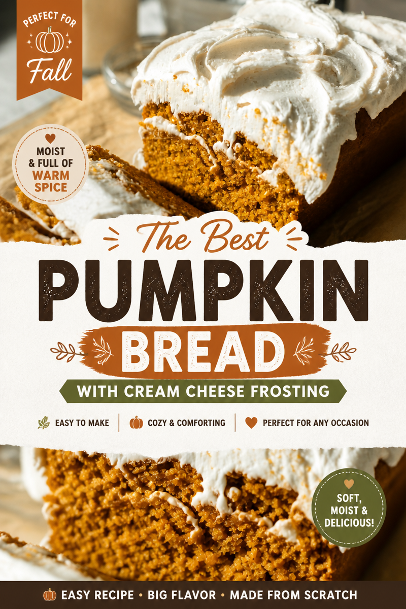 The BEST Pumpkin Loaf Recipe (Better Than Starbucks)