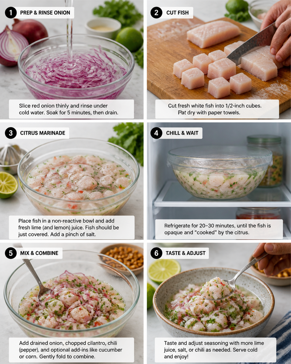 Authentic Ceviche Recipe