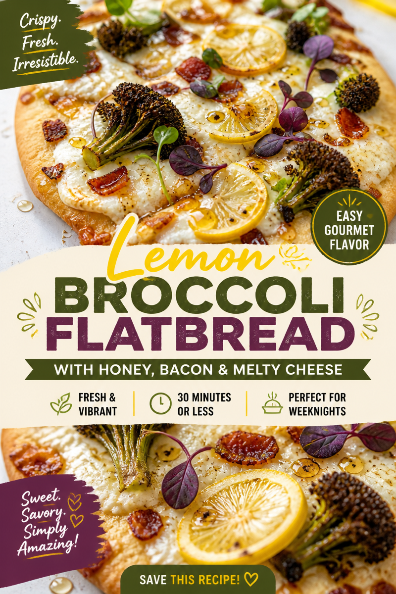 Easy Hot Honey Drizzle Flatbread — Sweet Spicy Pizza